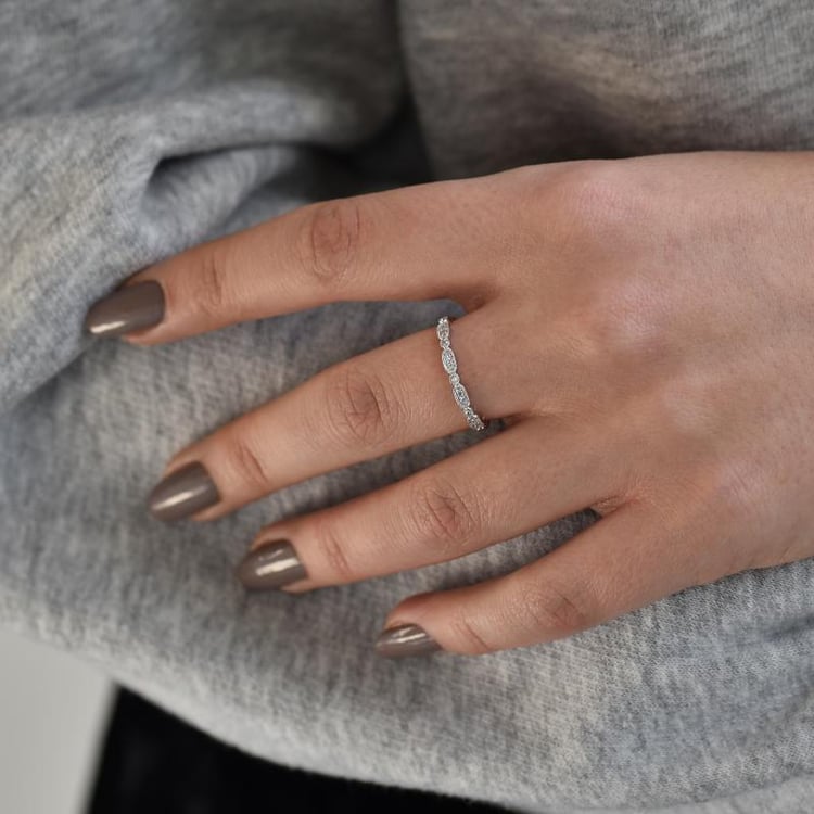 Prsten s diamanty 38581