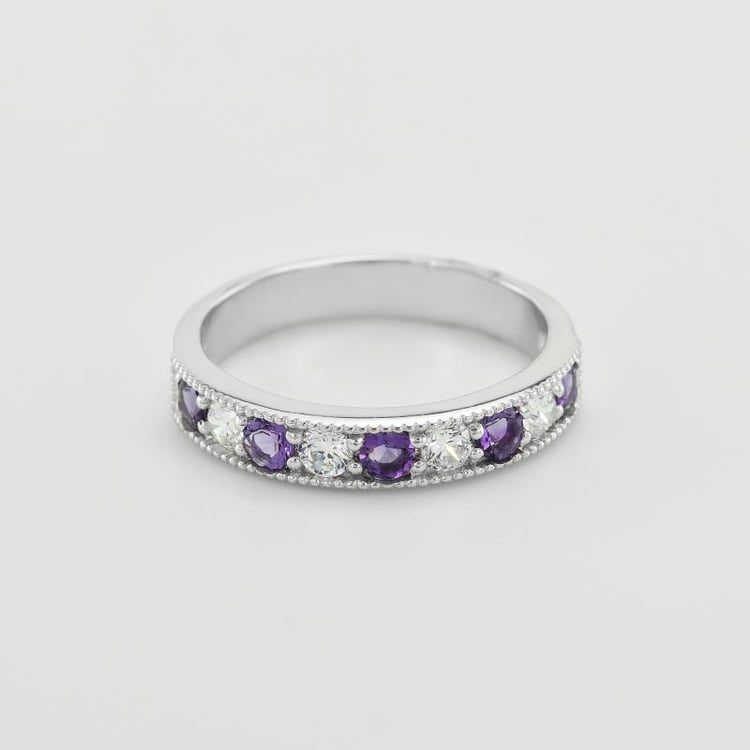 Ametystový eternity prsten 35972