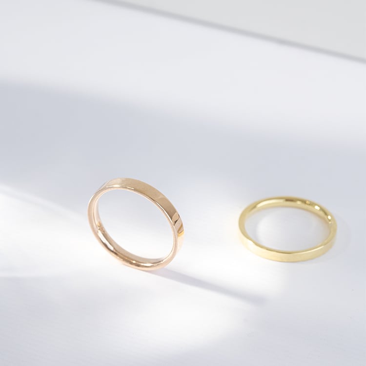 Dámský plochý prsten Ilah 131744