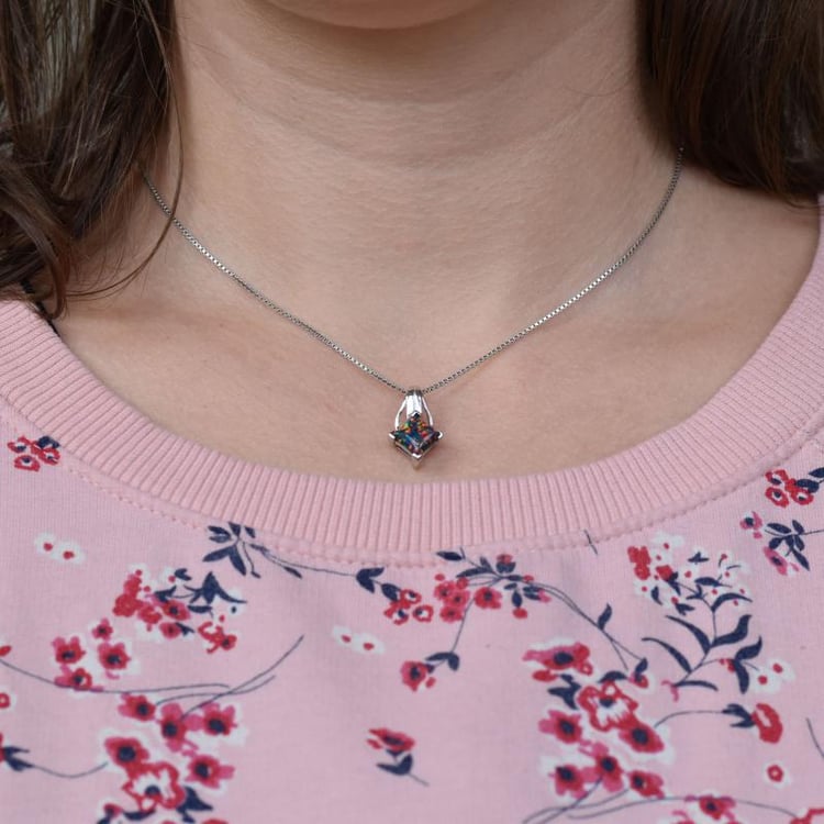 Náhrdelník s černým opálem 19783