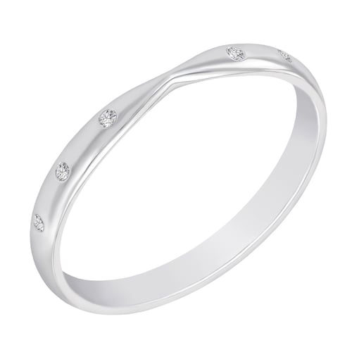 Eternity prsten s lab-grown diamanty a pánský komfortní prsten Garcia