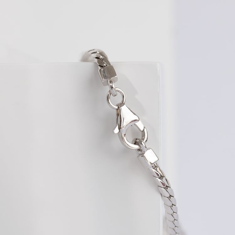 Stříbrný náramek s opály Clio 124562