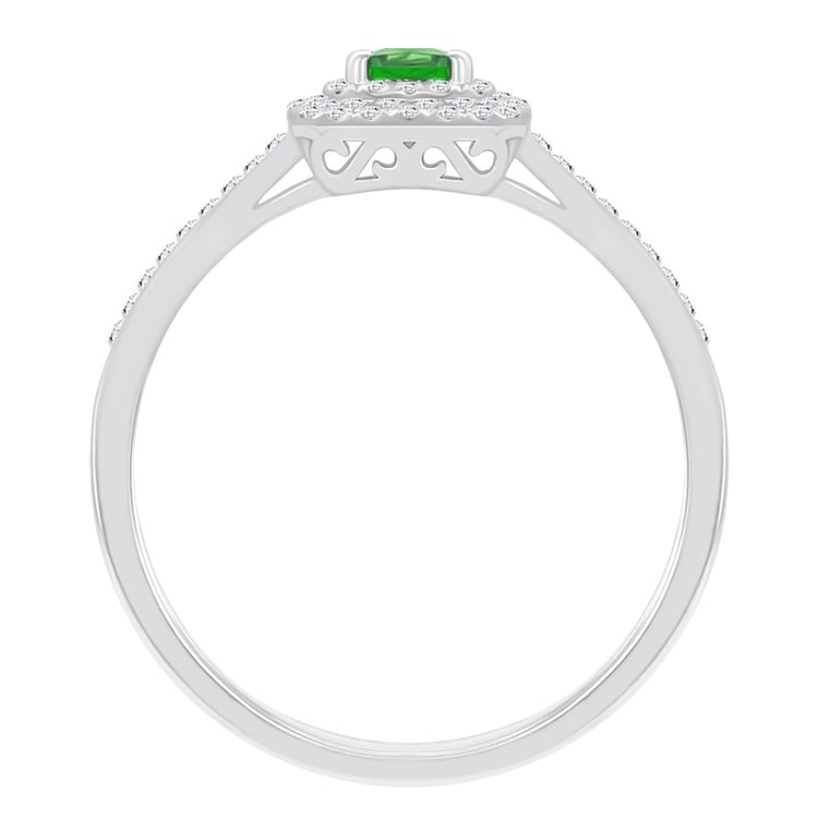 Prsten s tsavorit granátem Kanie 63182