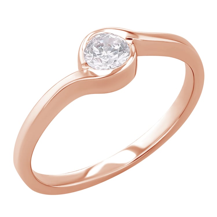 Zásnubní prsten s diamantem Girija 122009