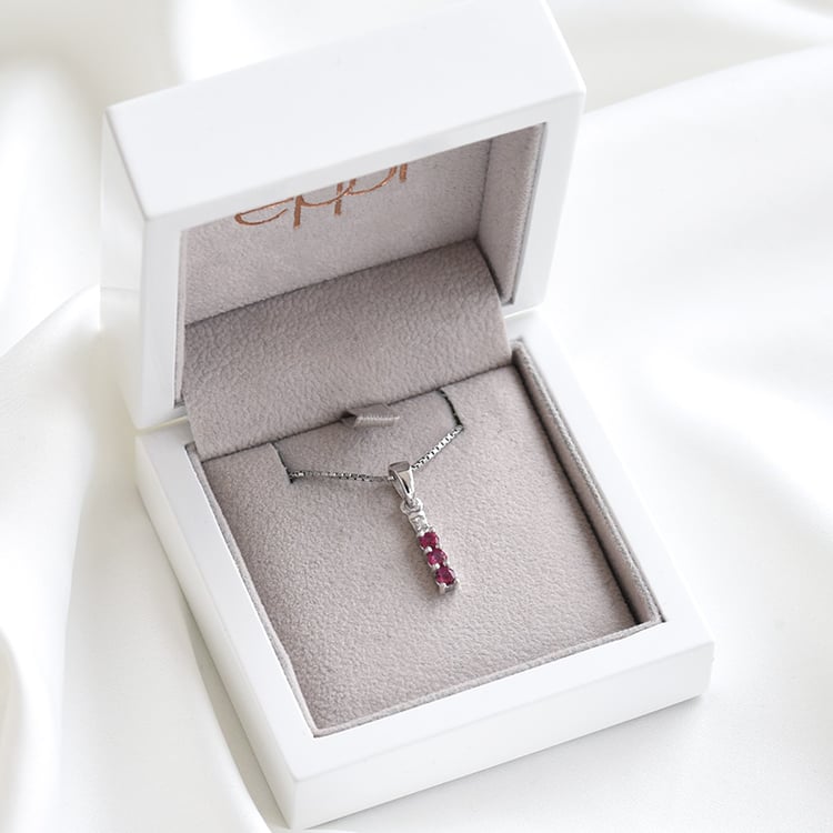 Stříbrný přívěsek s topazy 79173