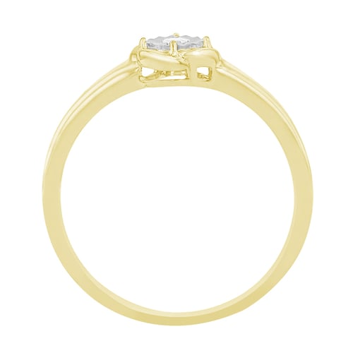 Prsten s diamantem ve stylu solitaire Catello
