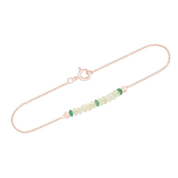 Zlatý náramek s opálem 73480