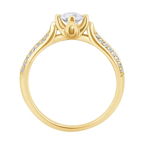 Zásnubní prsten s diamanty Katynie