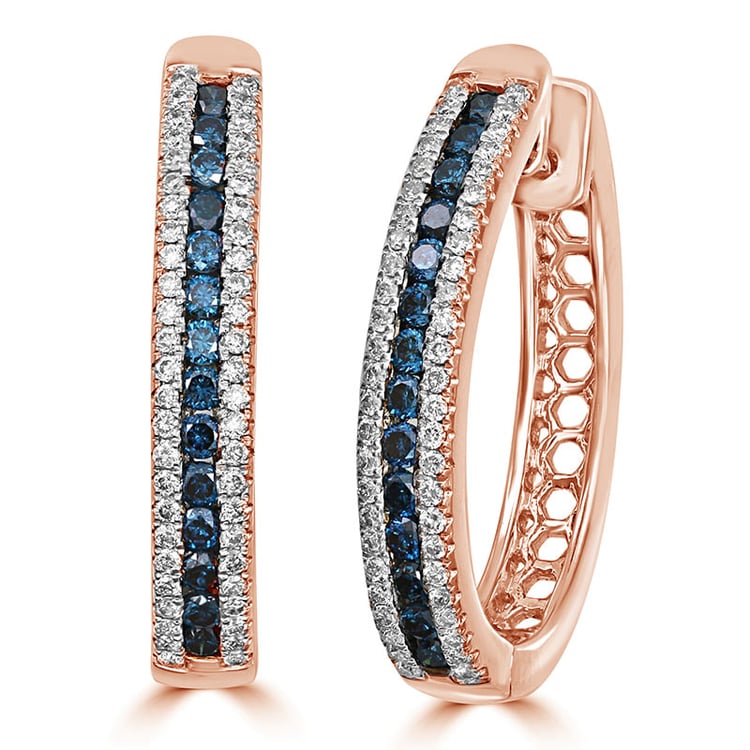 Zlaté kruhové náušnice 69124