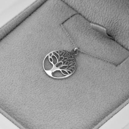 Platinový přívěsek se stromem života Zlatten