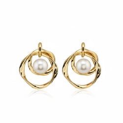 Perlové náušnice ze stříbra Thalia