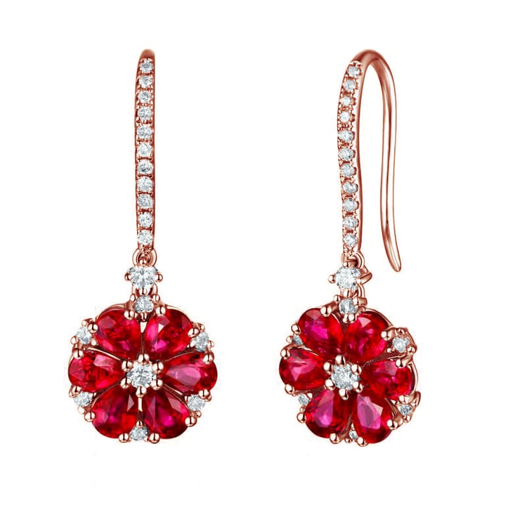 Rubínové květiny 84007