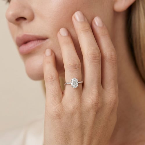 Zásnubní prsten s výběrem písmene a diamanty Frost