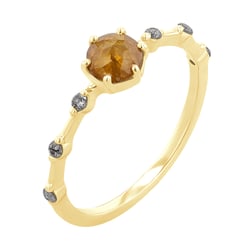 Prsten se salt and pepper diamanty Imelda