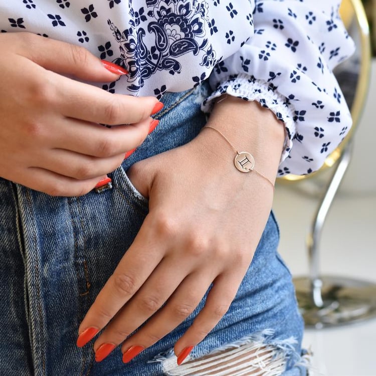 Zlatý náramek se znamením 31369