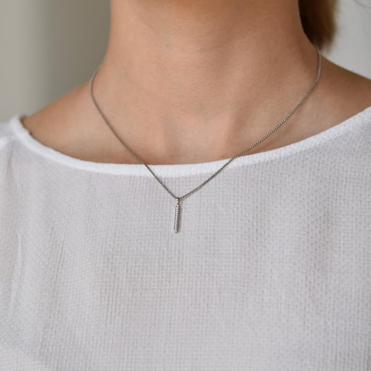 Náhrdelník s kubickými zirkony Hanny 18864