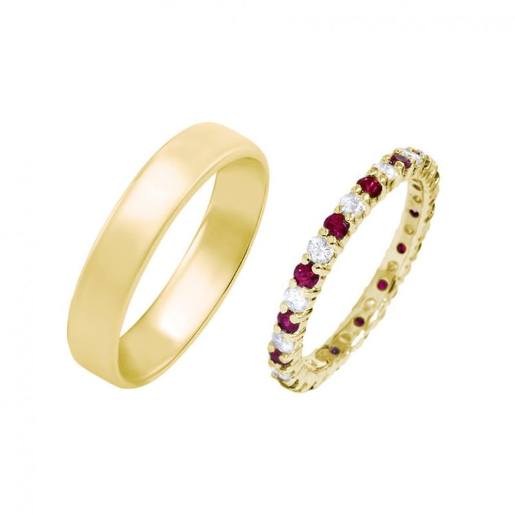 Snubní zlaté prsteny 36672