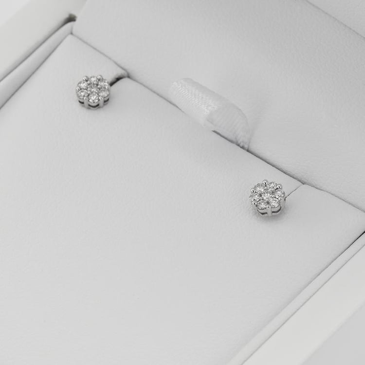 Diamantové náušnice 109264