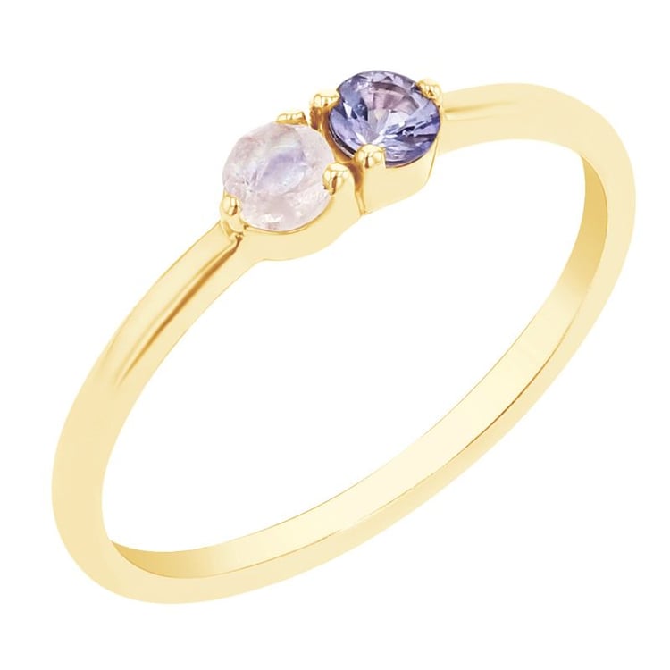 Duo prsten s drahokamy dle vašeho výběru Cope 99921