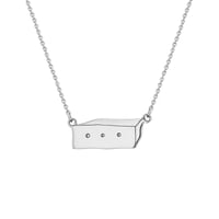 Stříbrný náhrdelník s krabicí Malý princ