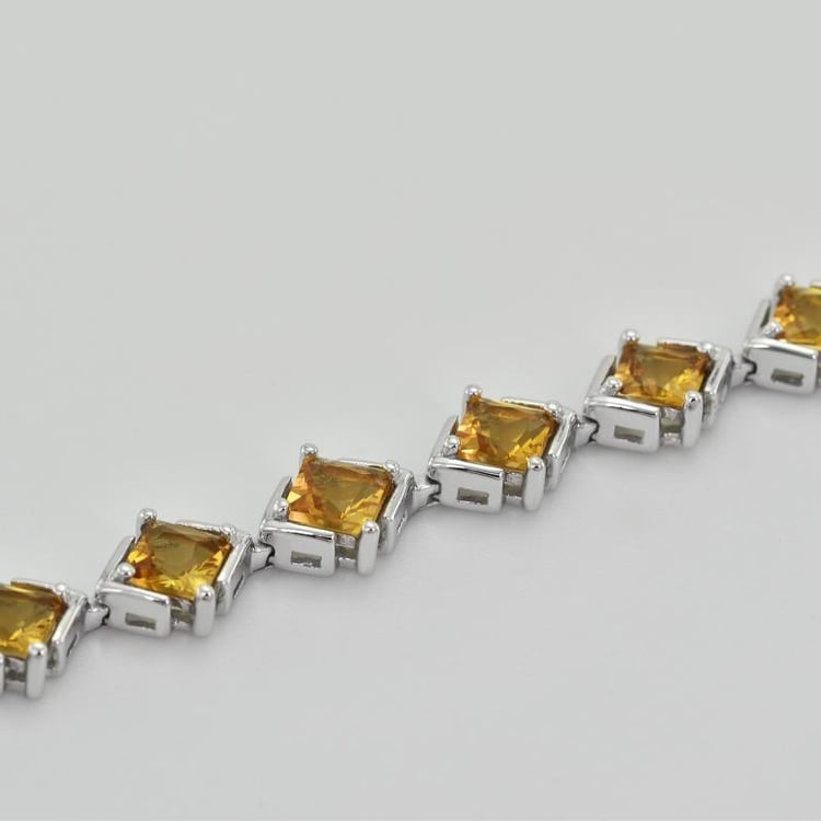 Náramek s citríny 27121