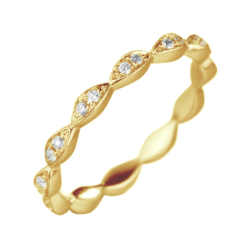 Prsten ze zlata s diamanty 88331