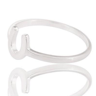 Fashion prstýnek ze stříbra Unika