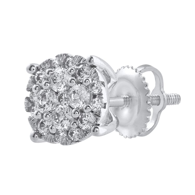 Diamantové náušnice 19075