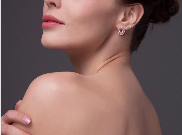 Náušnice ze stříbra 16471