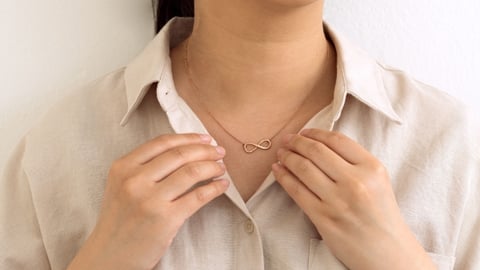 Symbolika šperků: znak nekonečna