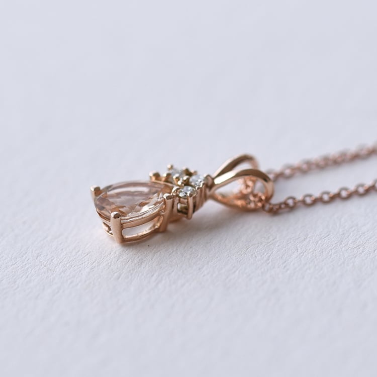 Morganitová slza v prívesku 61795