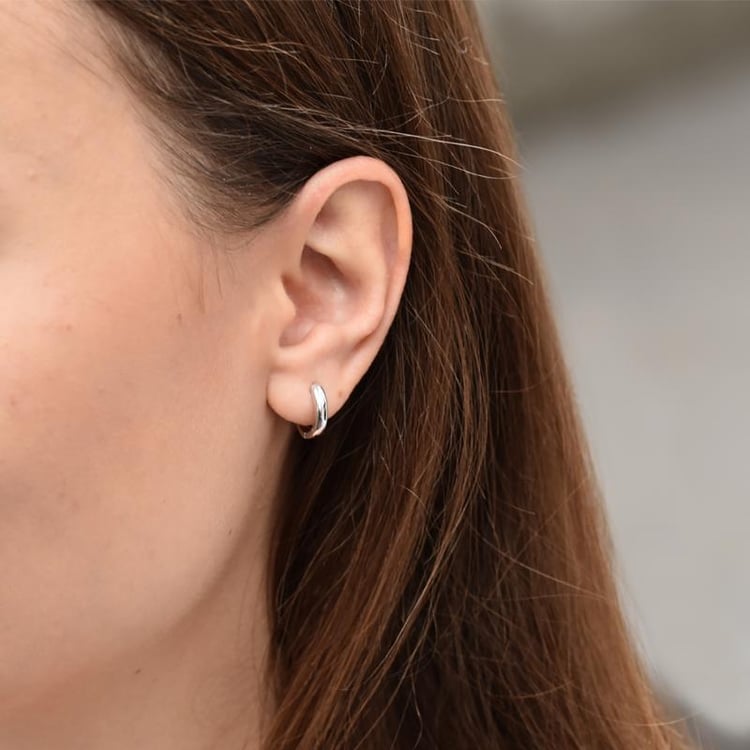 Stříbrné 13 mm kroužky 43000