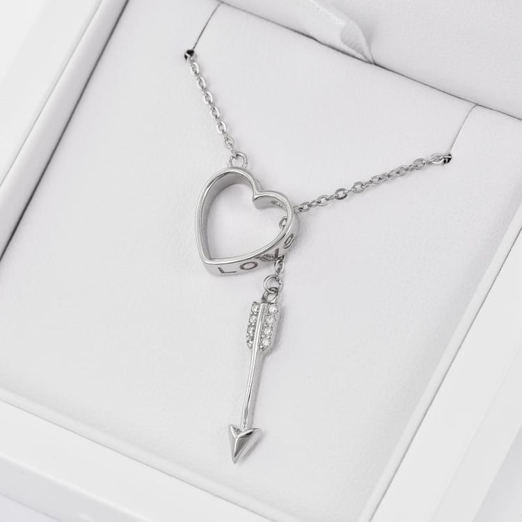 Srdce se šípem a zirkony 28849