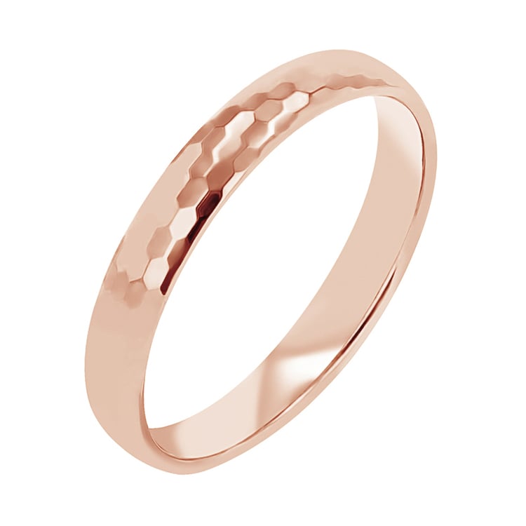 Zlaté tepané snubní prsteny Trevino 114105