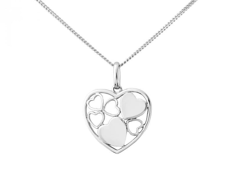 Náhrdelník ze stříbra Carina