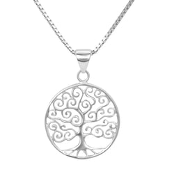 Stříbrný přívěsek ve tvaru stromu života Urle