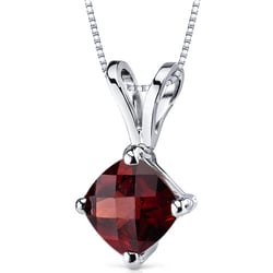 Zlatý přívěsek s cushion granátem Rafyna