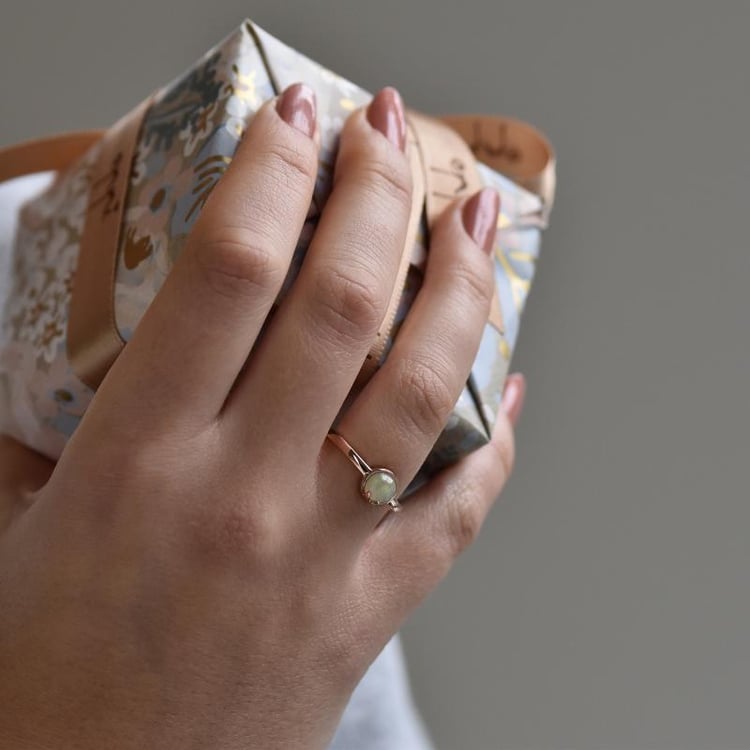 Prsten s opálem 37570