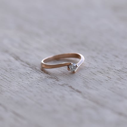 Zásnubní prsten s lab-grown diamantem Nami