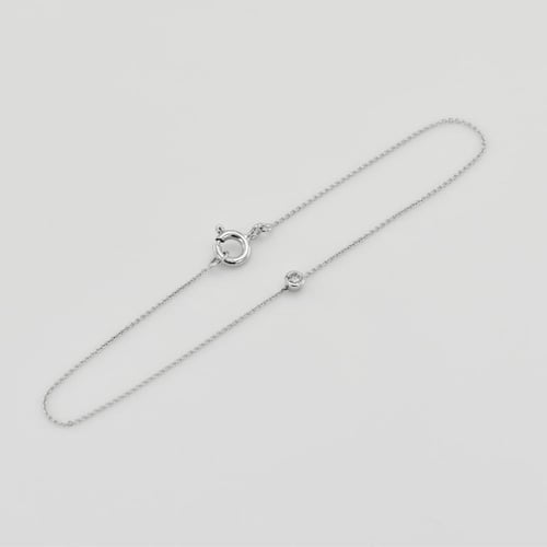 Minimalistický náramek s moissanitem Bonato