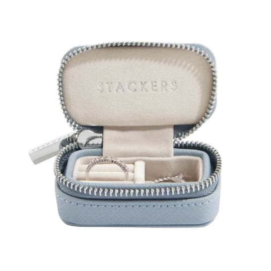 Malé cestovní pouzdro na šperky modré London