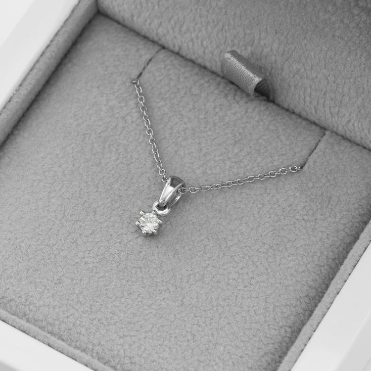 Diamantový náhrdelník se šesti krapnami 75725