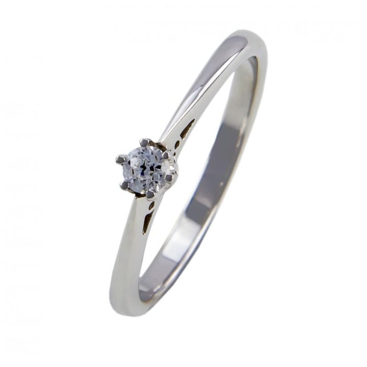 Diamantový prsten ze zlata Omisha