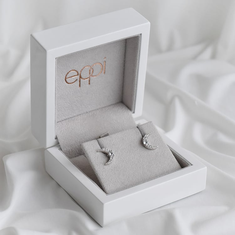 Akvamarínové náušnice ze stříbra 92149