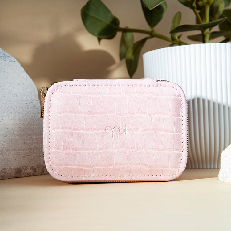 Cestovní pouzdro na šperky růžové Rio 113161