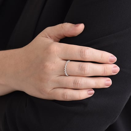 Eternity prsten s lab-grown diamanty Melanthios