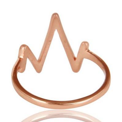 Stříbrný pozlacen prsten 8955