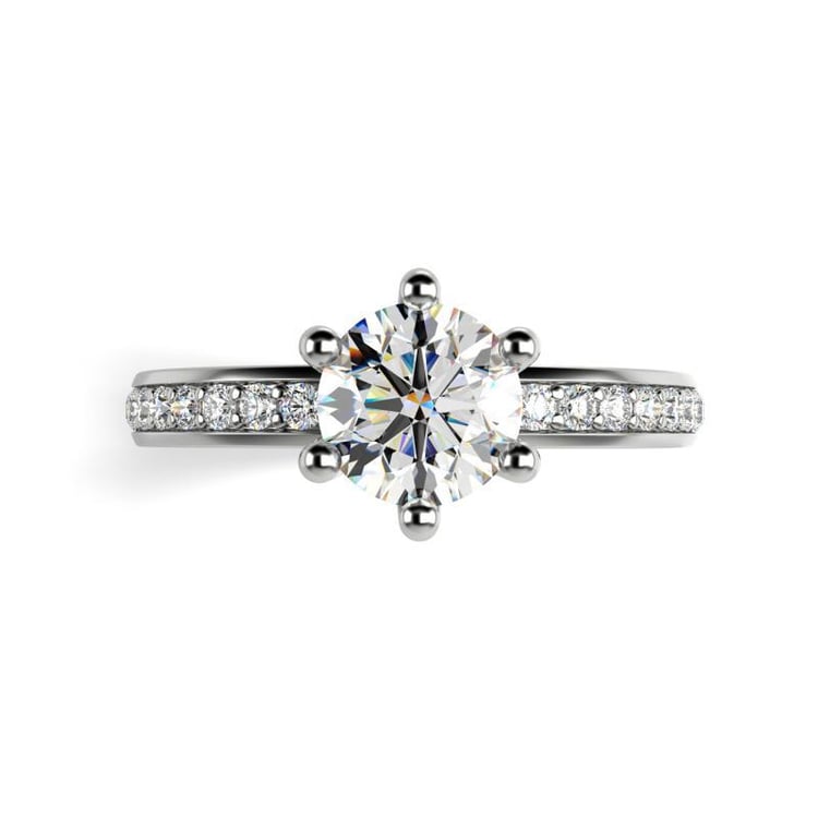 Diamantový zásnubní prsten 23578