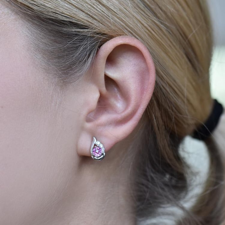 Náušnice ze stříbra 14717