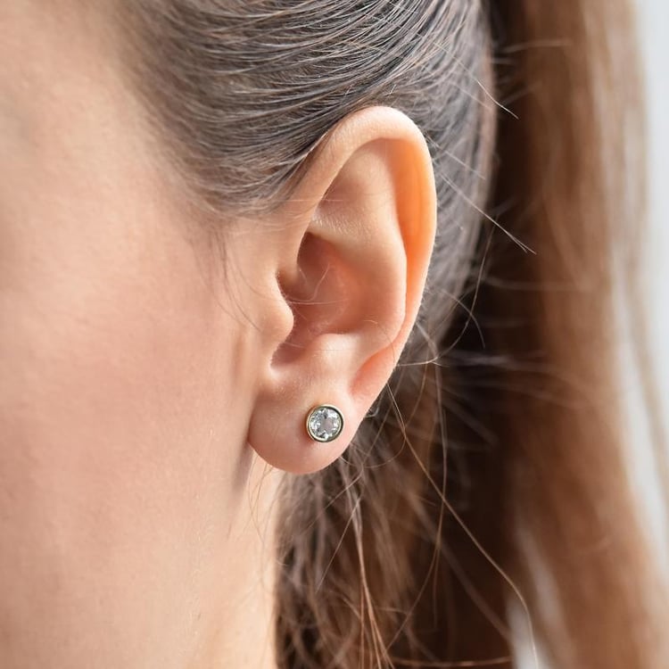 Napichovací náušnice s lab-grown diamanty Leanne 96944